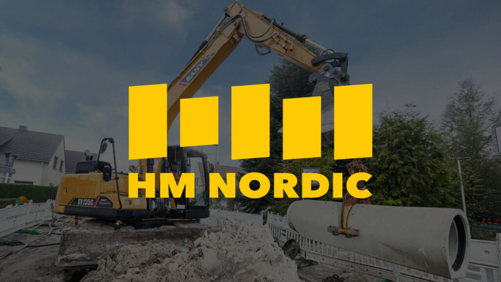 HM Nordic logo on background